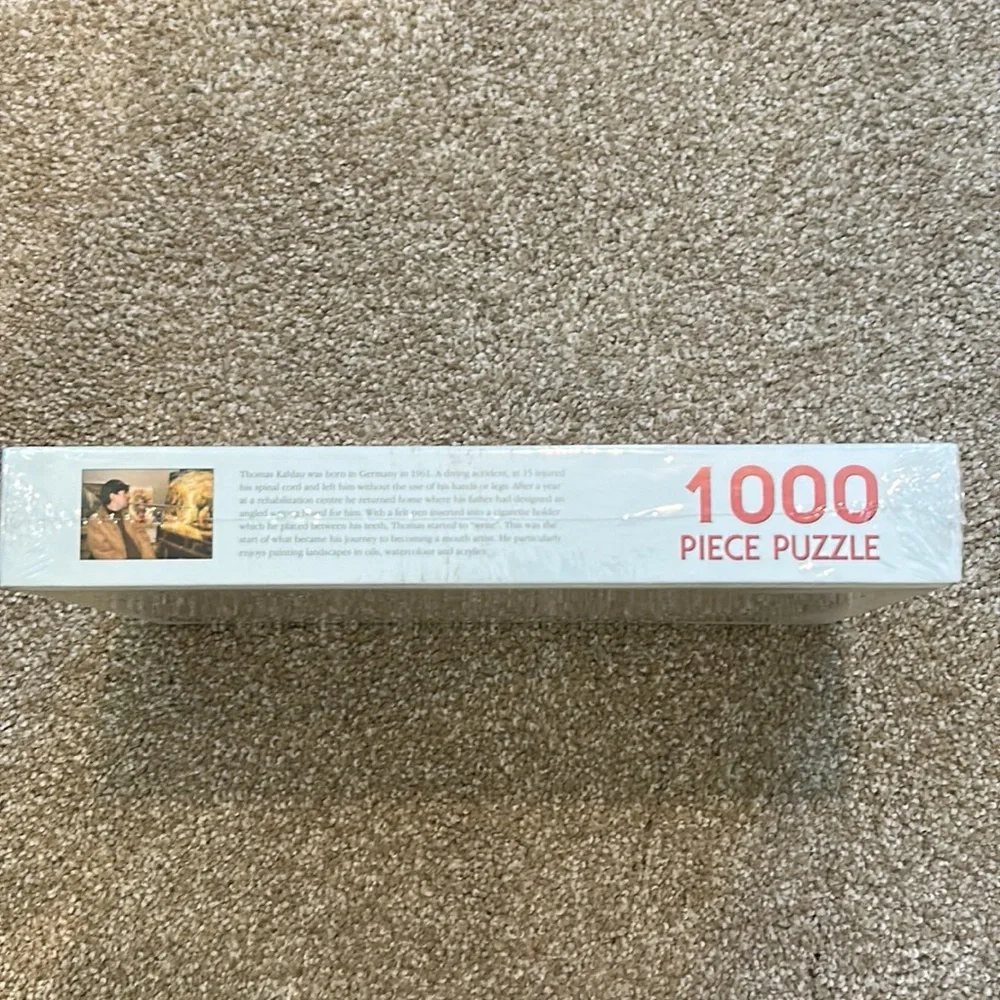 “Havana Evening” Mouth and Foot painting artists puzzle